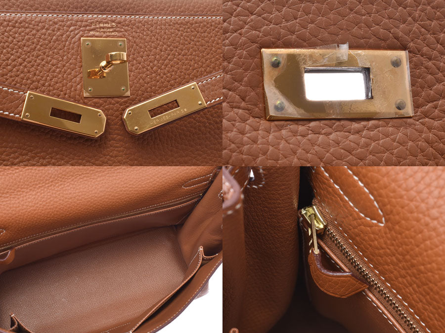 エルメス ケリー32 内縫い ゴールド G金具 □I刻印 レディース