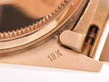 ROLEX: Rolex: Daydet 12P Diamabel: 18108 Men' s YG wristwatch, automatic winding champagne, A-rank used silver storehouse.