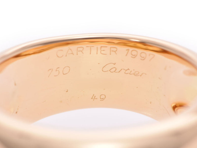 カルティエ ヌーベルバーグ リング #49 レディース YG 11.3g 指輪 Aランク 美品 CARTIER 中古 銀蔵
