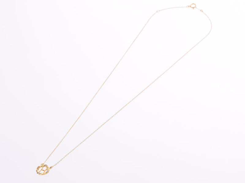 Argyle Necklace initial ladies YG 1.2 g a