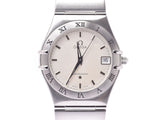 Omega Constellation 1512.30 SS White Dial Women's Men's SS Quartz Watch A Rank OMEGA Used Ginzo
