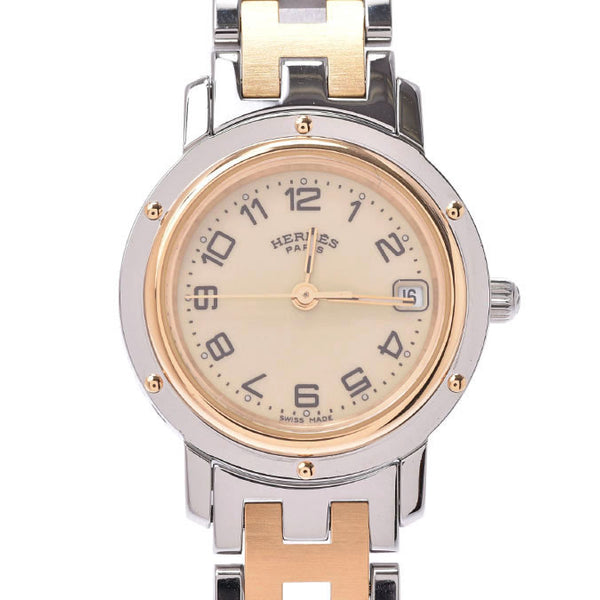 HERMES アイボリー文字盤 時計 楽天市場】【ウォッチ】HERMES エルメス ウィンザー デイト