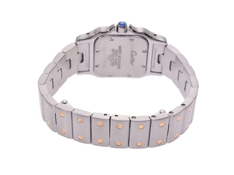 Cartier Santo Sugarbe SM Ivory dial W20012C4 Ladies YG/SS Quartz