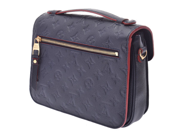 Louis Vuitton Anplant Pochette Metis MM Marie Rouge M44071 Ladies Genuine Leather 2WAY Handbag A Rank Good Condition LOUIS VUITTON Used Ginzo
