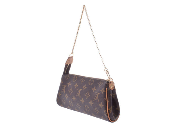 Louis Vuitton, Monogram, Eva, brown M95567, Ladies, 2WAY bag A rank, LOUIS VUIS VUITTON straps, used with a strap.