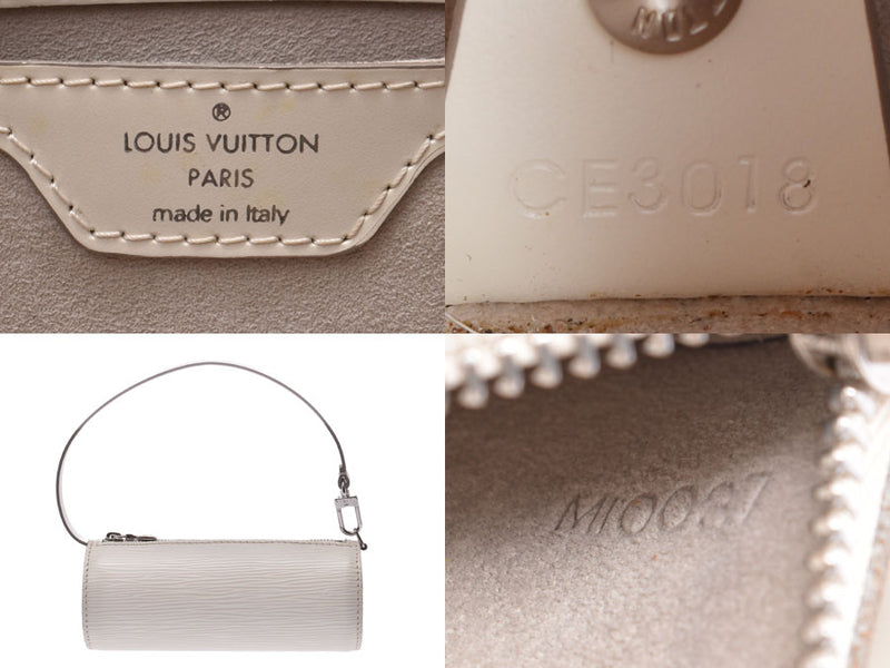 Louis Vuitton Episflot Evoir M5286J Ladies Genuine Leather Handbag AB Rank LOUIS VUITTON With Pouch Used Ginza Used