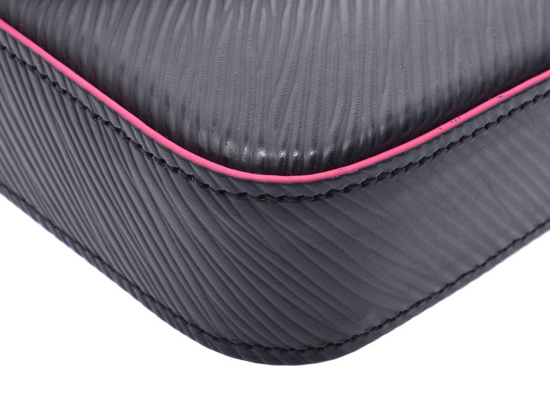 Louis Vuitton Epi Pochette Felicy Black/Hot Pink M64579 Ladies Genuine Leather 2WAY Bag A Rank Good Condition LOUIS VUITTON Used Ginzo