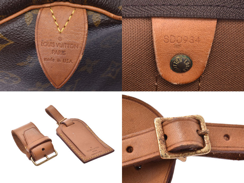 Louis Vuitton Monogram Kepol 55 USA Brown M41424 Men's Ladies Genuine  Leather Boston Bag B Rank LOUIS VUITTON Used Ginzo – 銀蔵オンライン