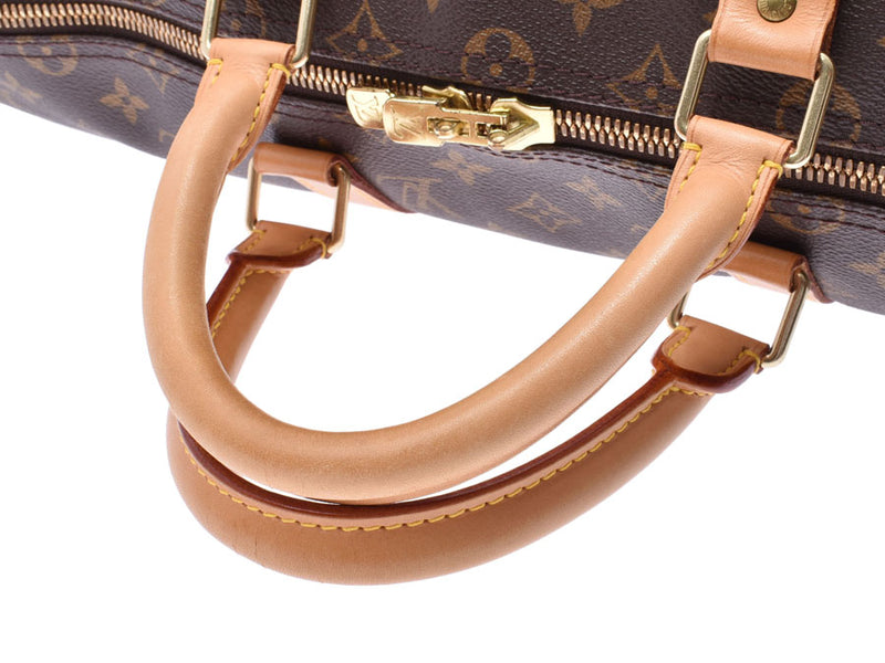 Louis Vuitton monogram, key, 50, brown, M41416, Menz Ladies, leather, leather, bottle, rank, LOUIS VUITTON straps, used silver storehouse.