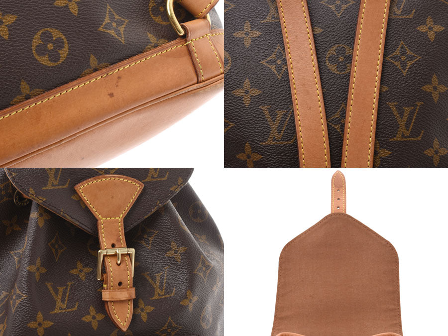 ルイヴィトン モノグラム モンスリMM ブラウン M51136 レディース 本革 リュック Bランク LOUIS VUITTON 中古 銀蔵 –  銀蔵オンライン