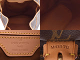 路易威登会标MONSURI通用布朗M51135妇女真皮背包AB排名路易威登用银