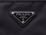 普拉达2WAY手提袋黑色2VG032当前男装女装尼龙和缝等级美容产品普拉达联欢晚会表带银使用