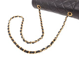 香奈儿（Chanel）Matrasse链条单肩包Diana黑色G硬件女士小羊皮A Rank CHANEL Gala二手的Ginzo