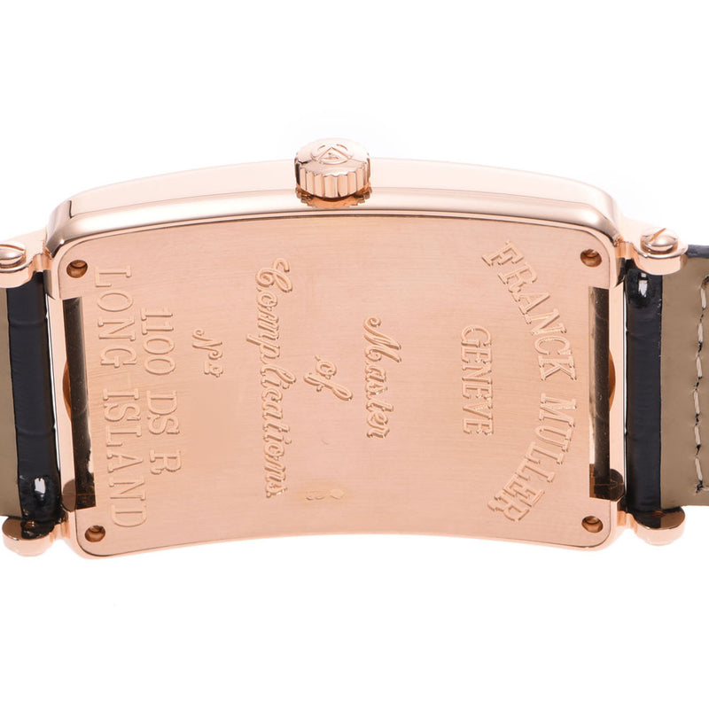 FRANCK MULLER フランクミュラーロングアイランド ビーレトログラード 
 メンズ PG/革 腕時計
 1100DSR 
 中古