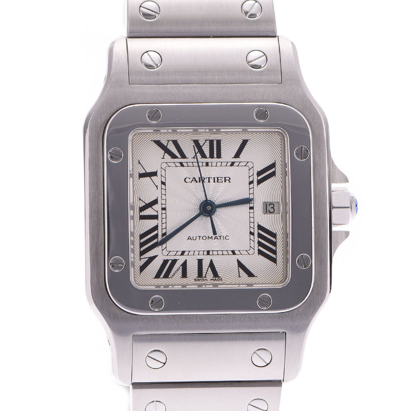 CARTIER カルティエサントスガルベLM 
 ボーイズ SS 腕時計
 W20055D6 
 中古