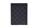 Louis Vuitton Grfitt Coubertur Black N63141 Men's Genuine Leather Notebook Cover Notebook Cover A Rank Beauty LOUIS VUITTON Used Ginzo