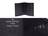 Louis Vuitton Grfitt Coubertur Black N63141 Men's Genuine Leather Notebook Cover Notebook Cover A Rank Beauty LOUIS VUITTON Used Ginzo