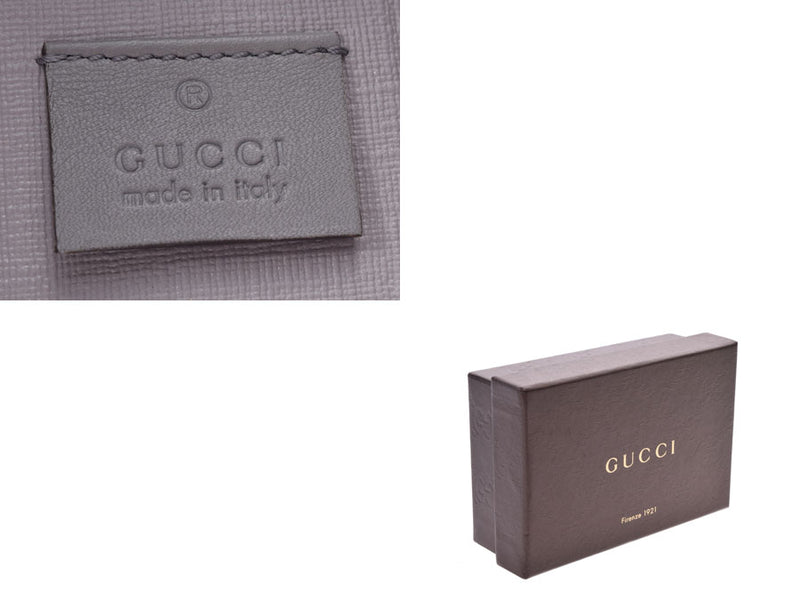 Gucci 6 连钥匙案例 GG 至上 IDASSO SV 配件 212111 男士女士 PVC 未使用的美容 GUCCI 盒二手银藏