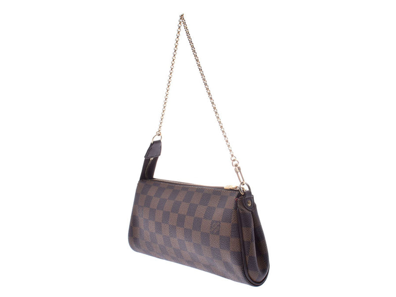 路易威登达米耶伊娃棕色 N55213 女士真皮 2WAY 包 B 排名 LOUIS VUITTON 表带与二手银藏