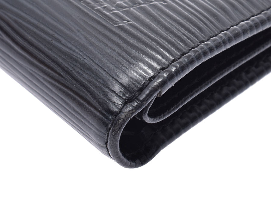 ルイヴィトン エピ ポルトフォイユ コアラ 黒 M58012 メンズ