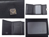 Louis Vuitton Epi Portofoile Koala Black M58012 Men's Women's Genuine Leather Wallet B Rank LOUIS VUITTON Used Ginzo