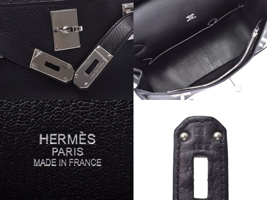 エルメス ジプシエール34 黒 SV金具 □M刻印 レディース メンズ トリヨンクレマンス ショルダーバッグ ABランク HERMES 中古 –  銀蔵オンライン