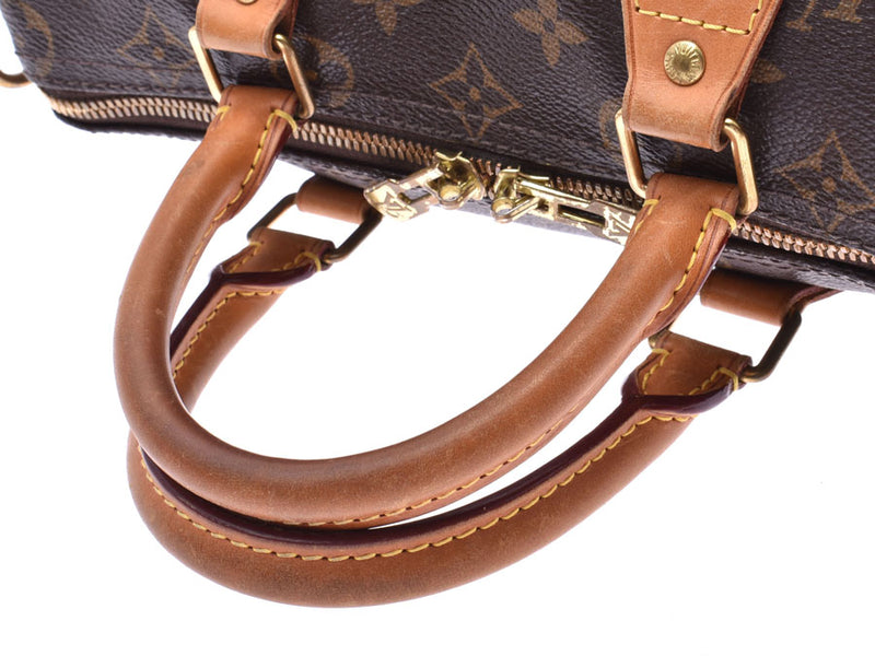 Authentic Louis Vuitton Monogram Speedy Bandouliere 25 M41113 