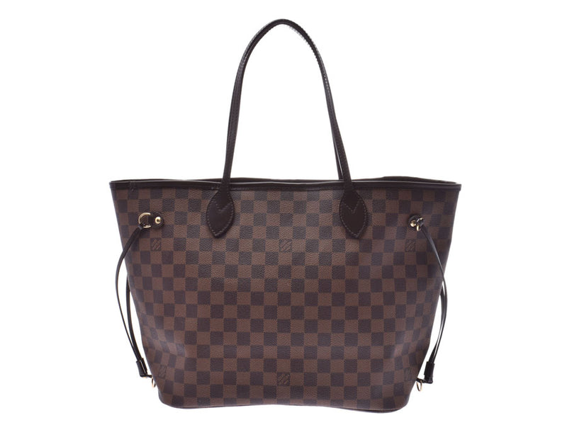 ルイヴィトンダミエネヴァーフル MM brown N51105 Lady's tote bag AB rank LOUIS VUITTON used silver storehouse