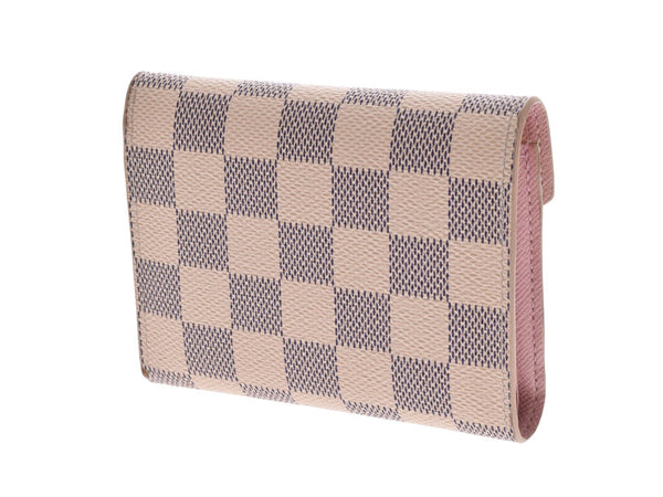 Louis Vuitton, Prince, Port-Fouille Victory, and the pink N64022 Ladies, this wallet, the B Rank LOUIS, LOUIS VUITTON, used in a used silver.