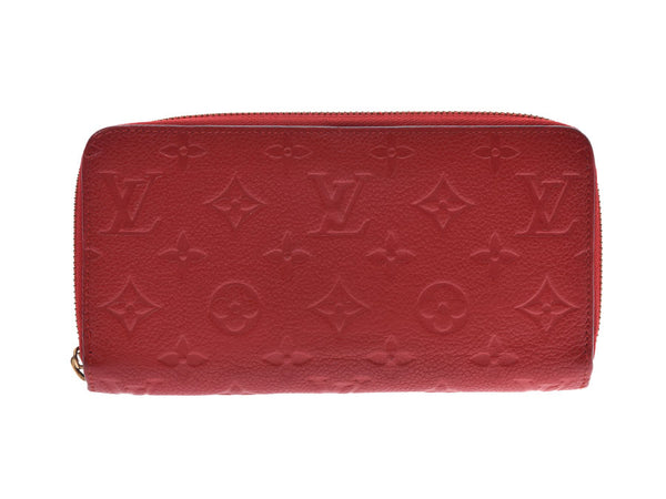 Louis Vuitton Unplanted Gippy Wallet Sly's M61865 Women's Men's Genuine Leather Long Wallet B Rank LOUIS VUITTON Used Ginzo