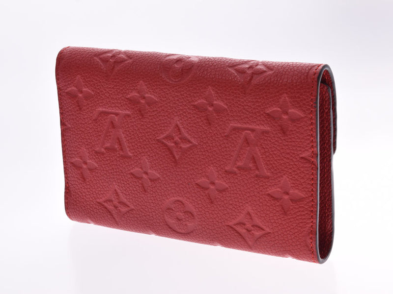 Louis Vuitton Amplant, Portothuille, Cylleuse M60735, Redesse M60735, leather wallet, B, LOUIS VUITTON, used in silver.