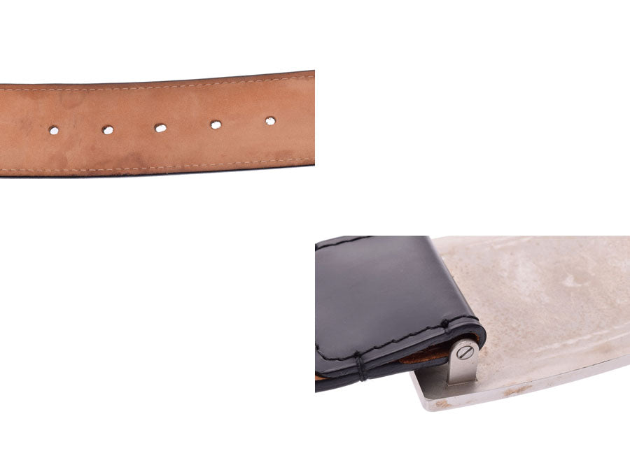 ルイヴィトン サンチュール ジーンズ サイズ90cm 黒 M6812T メンズ 本