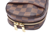 Louis Vuitton damiepochet gunge Brown SP order men's Womens N48048 body bag LOUIS VUITTON used silver