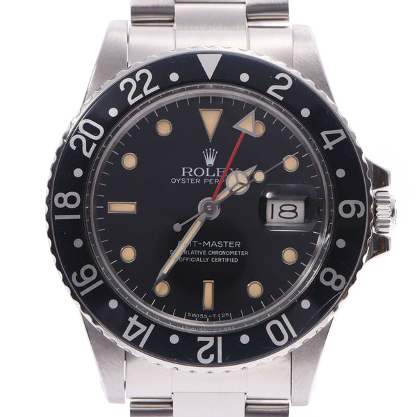 劳力士（rolex）Rolex GMT Master Mens SS Tritium Watch 16750二手