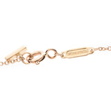 Tiffany T Smile Mini Ladies K18 Yellow Gold Necklace TIFFANY&Co. Used