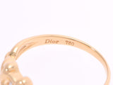 Christian Dior Christian Dior Dial Earrings No. 10 Ladies K18YG Ring/Ring A Rank Used Ginzo