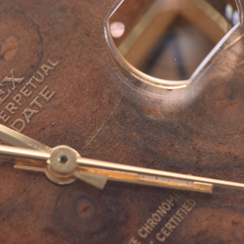 ROLEX劳力士日用18038男士YG手表自动卷壁螺母表盘AB等级二手银藏