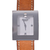 HERMES Hermes Belt Watch Women's SS/Leather Watch BE1.210 Used