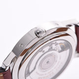 HERMES Hermes Clipper CL5.710: Ladies with a leather watch, a white-literal, B-rank, used silver storehouse.