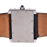CARTIER Cartier Tank Divan LM Boys SS/Leather Watch W6300755 Used