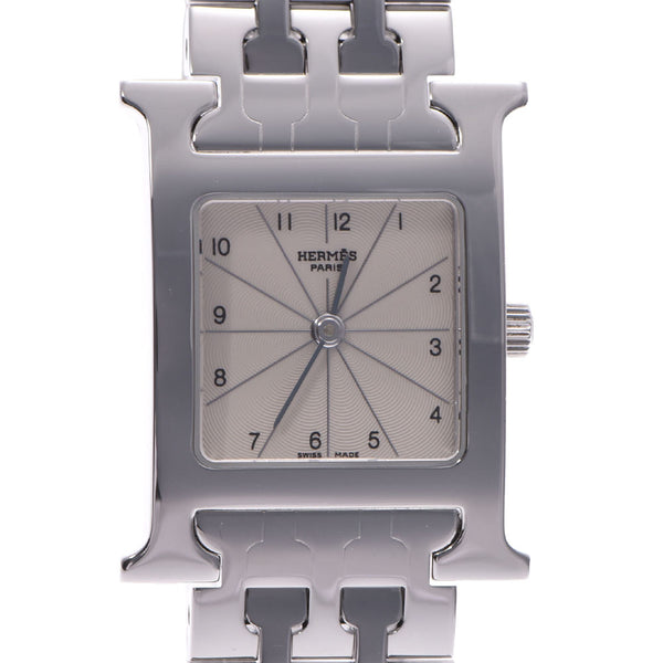 HERMES Hermes lamb cis lady's SS watch HH1.210 is used