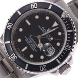 ROLEX Rolex Submariner 16800 Men's SS watch automatic winding spider (black) Dial AB rank used Ginzo