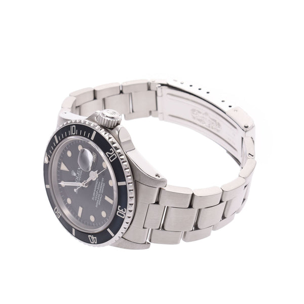 ROLEX ロレックス サブマリーナ 16800 メンズ SS 腕時計 自動巻き スパイダー(黒)文字盤 ABランク 中古 銀蔵