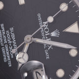 ROLEX Rolex Submariner 16800 Men's SS watch automatic winding spider (black) Dial AB rank used Ginzo