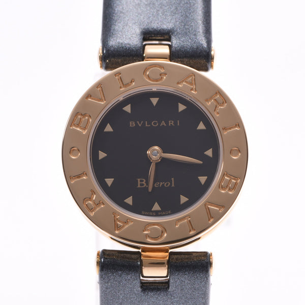 BVLGARI Bvlgari B-ZERO watch Belt brand new BB22G Womens YG/leather watch Quartz Black Dial A Rank silver stock