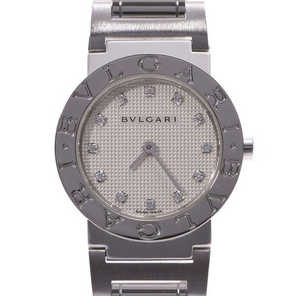 BVLGARI Bulgari Bulgari Bulgari 26 new lady's SS/ diamond watch BB26SS is used