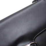 Salvatore Ferragamo Ferragamo Black Silver Hardware Ladies Calf One Shoulder Bag Used