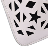 GIVENCHY ジバンシィスターモチーフ white / black unisex calf clutch bag    Used