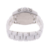 CHANEL シャネルJ12 クロノ 
 メンズ 白セラミック/ダイヤ 腕時計
 H1008 
 中古