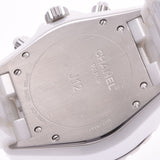 CHANEL シャネルJ12 クロノ 
 メンズ 白セラミック/ダイヤ 腕時計
 H1008 
 中古